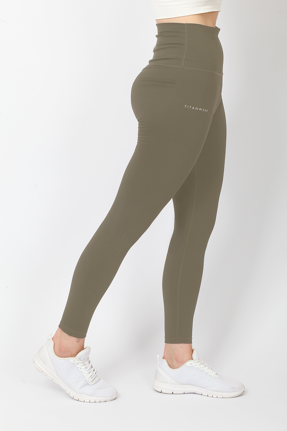 NYLON-SPANDEX ANKLE LEGGINGS