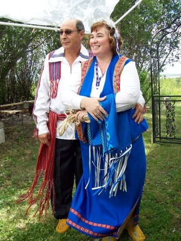 Tara Potter and Pete Ladouceur Traditional Metis Wedding in Slave Lake, Alberta 2008