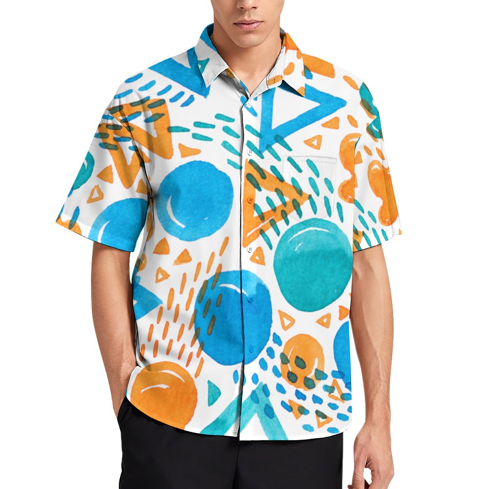 Street Wear Short Sleeved Men's Fashion Shirt | AsianCoastline Services Inc