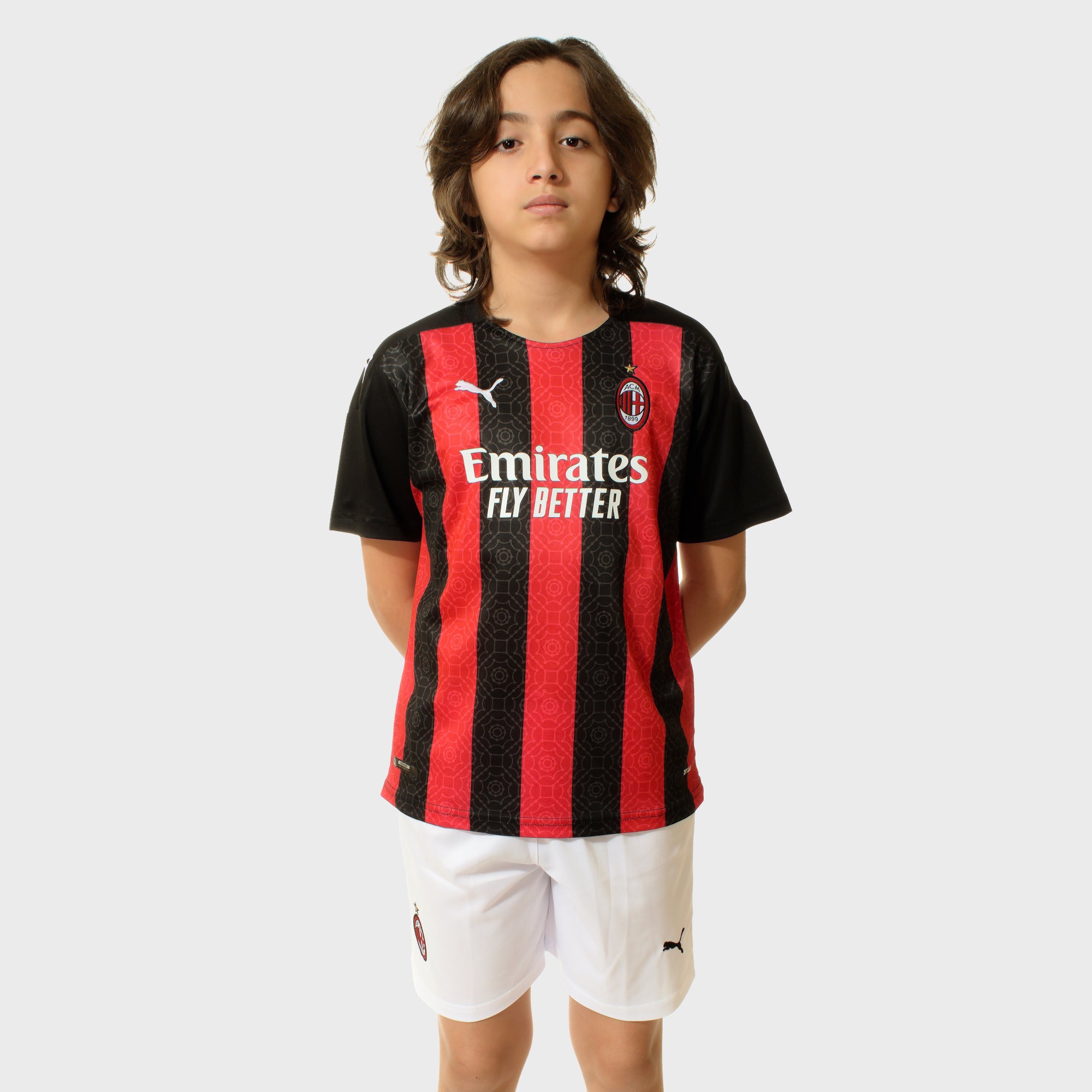 ac milan kids jersey