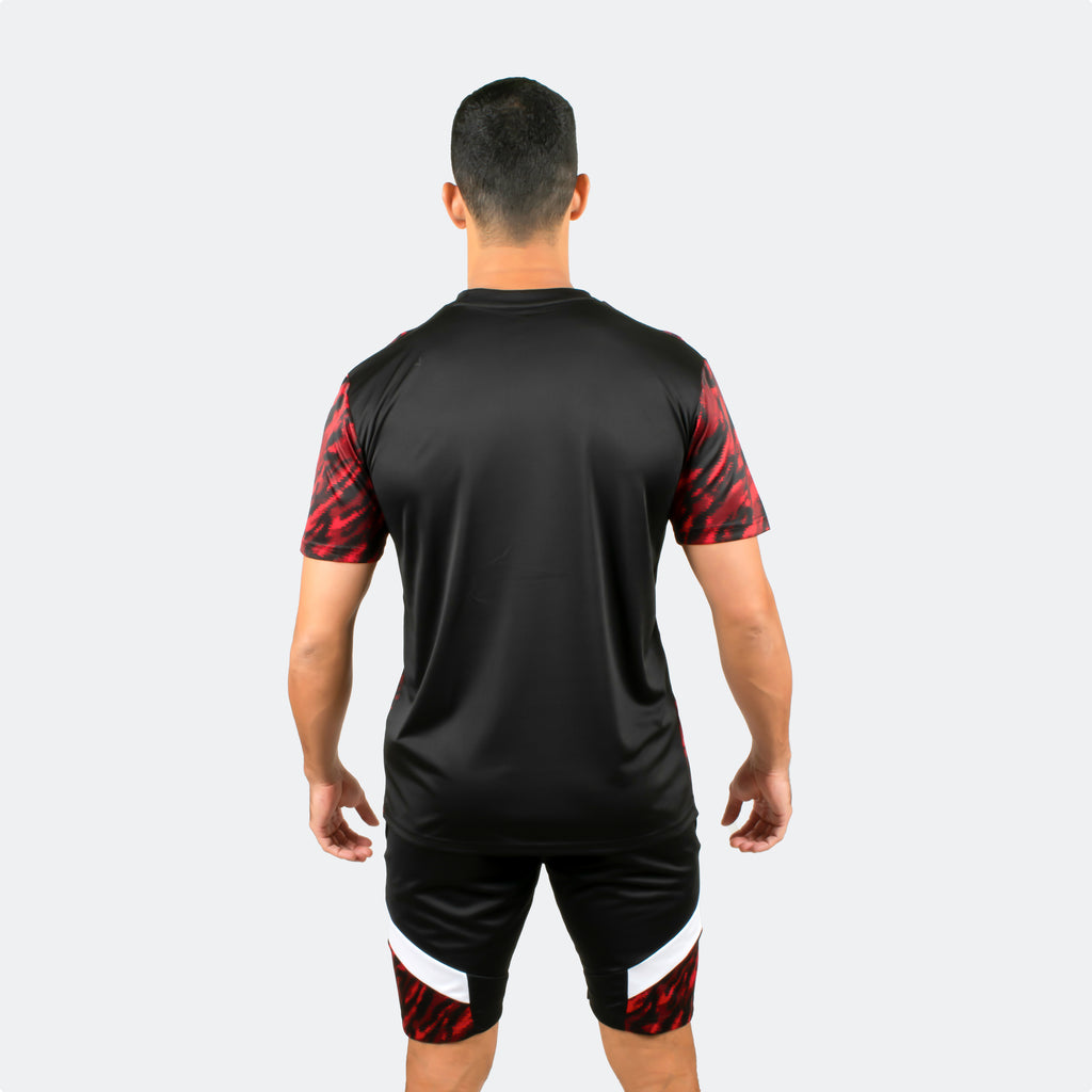 Ac Milan 2021/2022 Men Training Set Black-Red – Mitani Store