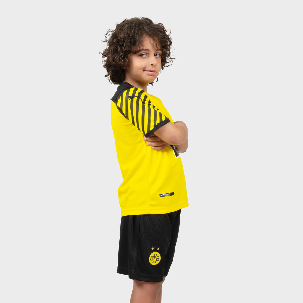 Borussia Dortmund 2021 2022 Kids Home Kit Mitani Store