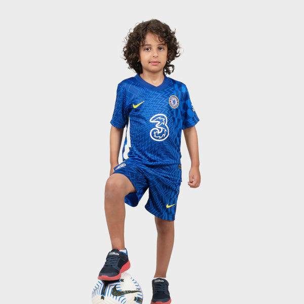 Nike Chelsea Home 2021-22 Youth Stadium Jersey