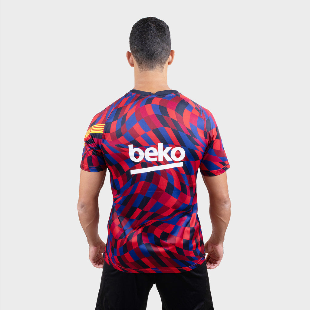 barcelona pre match shirt 2020