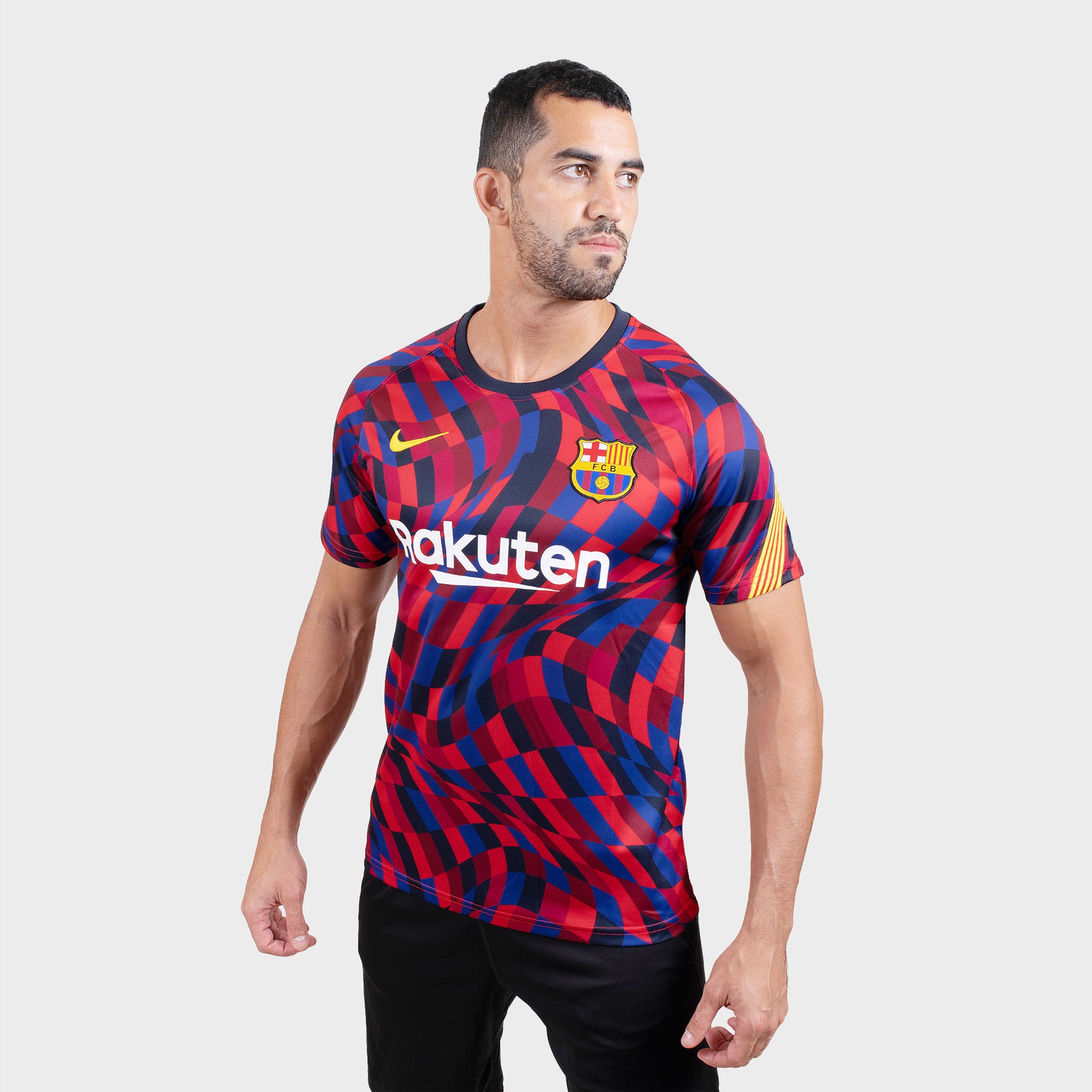 barcelona pre match shirt 2020