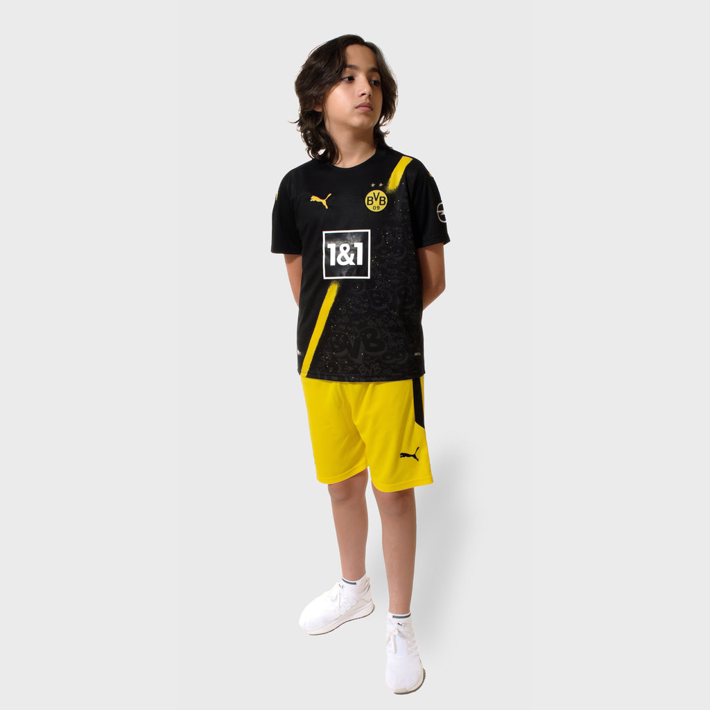 Borussia Dortmund 20/21 Kids Away Kit – Mitani Store LLC
