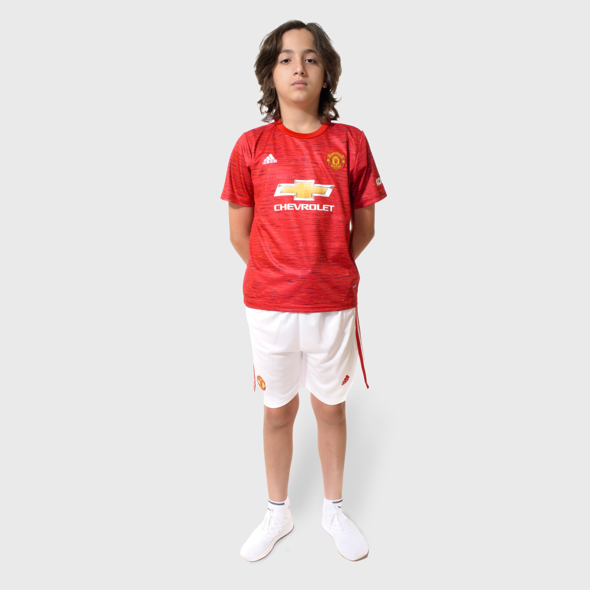 Manchester United 2020 2021 Kids Home Kit Mitani Store