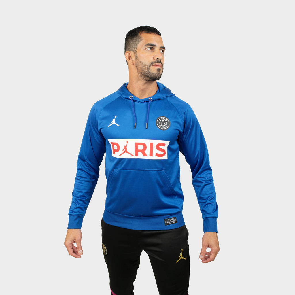 psg blue hoodie