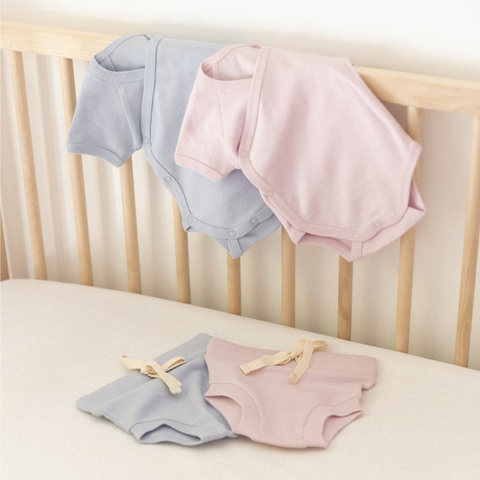 GOTS certified organic cotton baby essentials