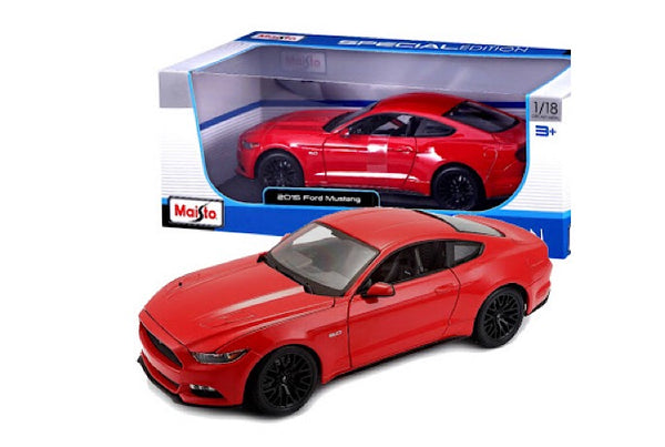 Maisto 2015 Ford Mustang (Special Edition) 1:18 Red – Hobby Shop Melbourne
