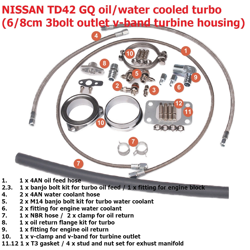 Kinugawa Turbo TD05H-16G T3 3