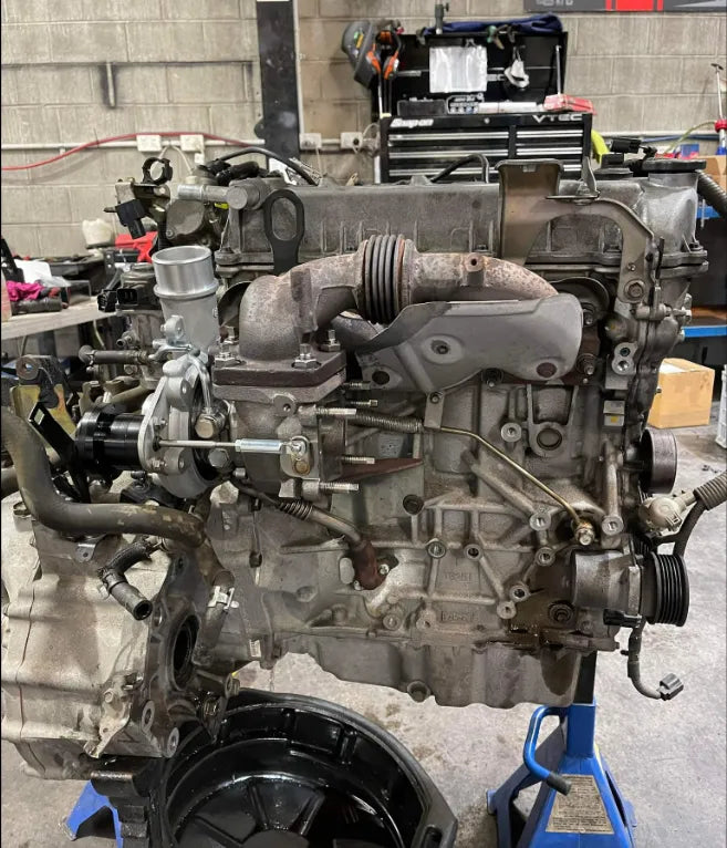 kinugawa turbo Mazda mazdaspeed3 CX - 7 instalación 02