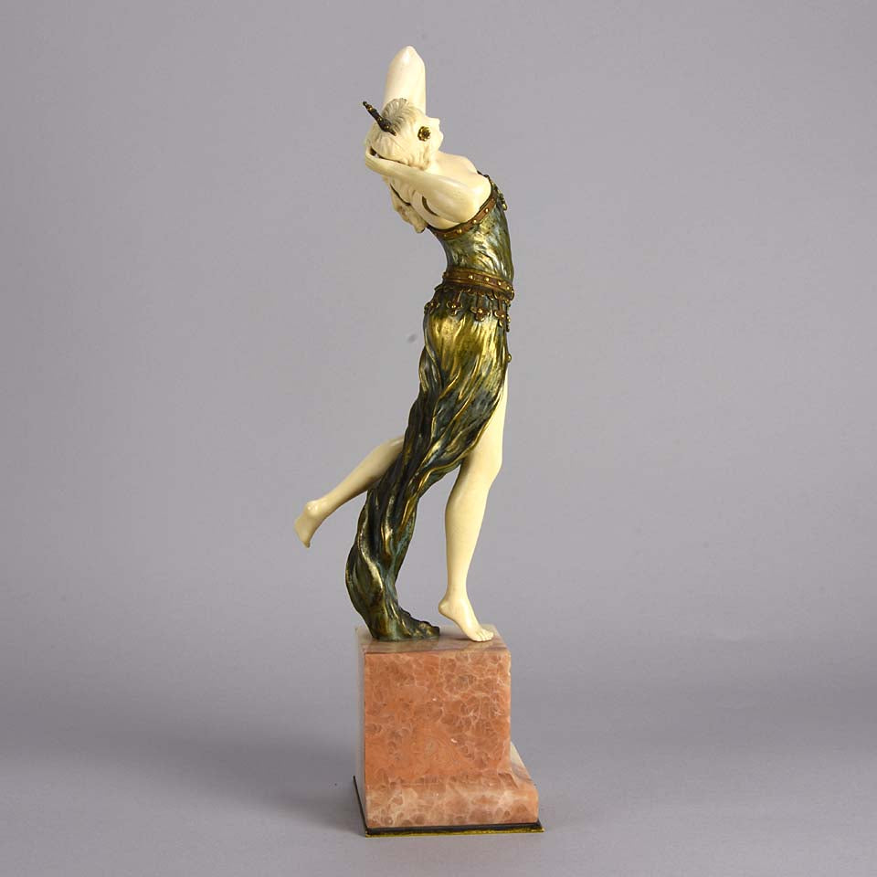 Henri Fugère - Art Deco Dancer - Hickmet Fine Arts