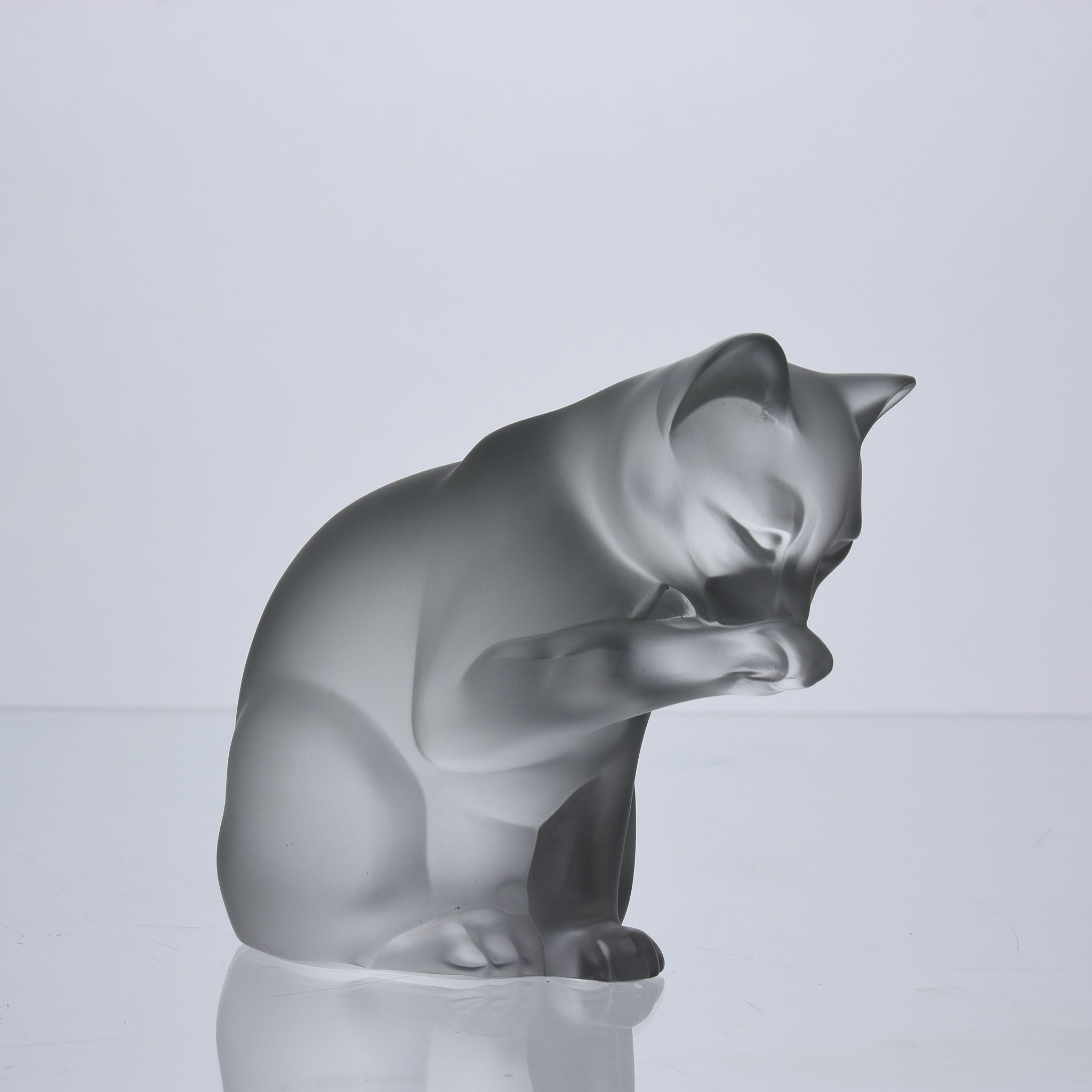 Lalique Cats Deux Chats Repose Hickmet Fine Arts