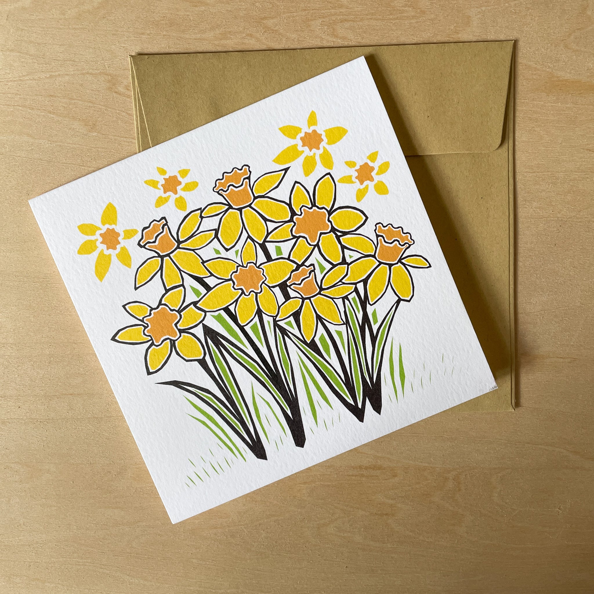 Daffodil Card