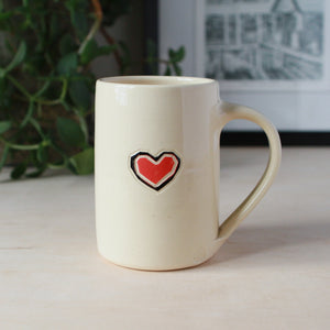 Rainbow Heart Mugs