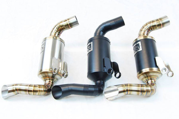 04-05 Suzuki GSXR 600/750 Competition Werkes Race Slip-On Exhaust - Bayside