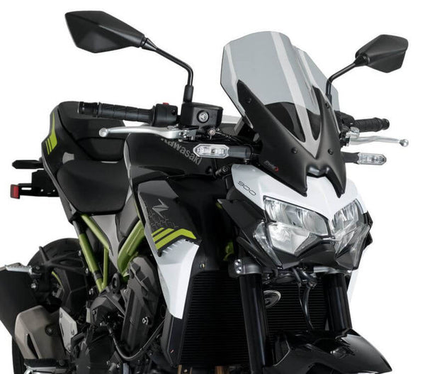 Puig Naked New Generation Sport Windscreens 2020+ Kawasaki Z650