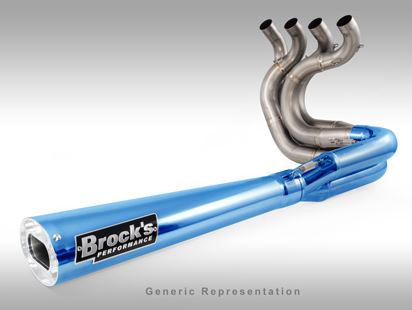 Brocks Performance TiWinder Muffler Full Titanium 05-06 