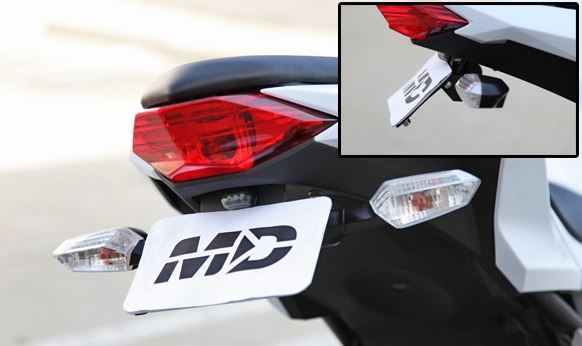 Motodynamic Sequential LED Tail Light Kawasaki Ninja 300 - Smoke