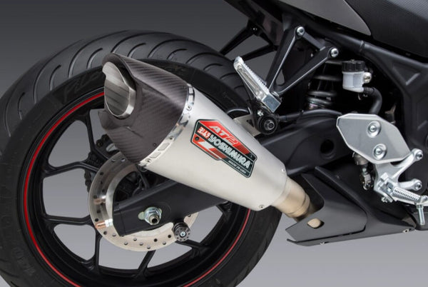 Yoshimura MT-09 21-23 / XSR900 22 / Tracer 9 GT 21-22 Race AT2 Stainless  Full Exhaust w/ Stainless Muffler – Yoshimura R&D of America, Inc