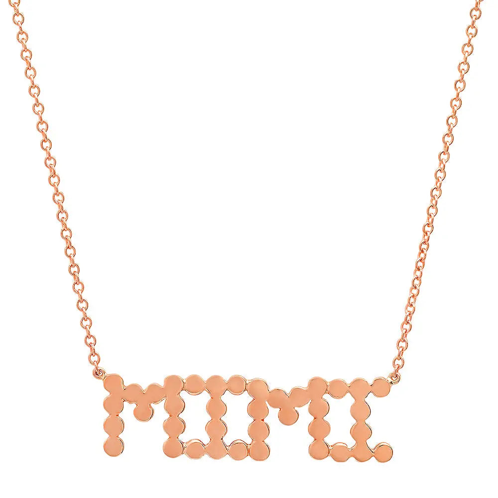 DSJ's Signature Meaningful Gold MIMI Necklace | Initial Necklace