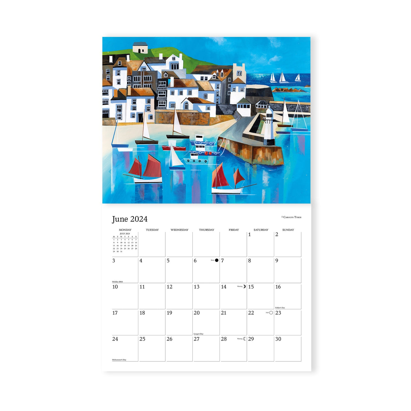 2024 Harbourside Calendar RNLI Shop