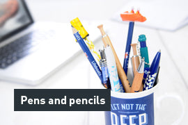 Pens and pencils