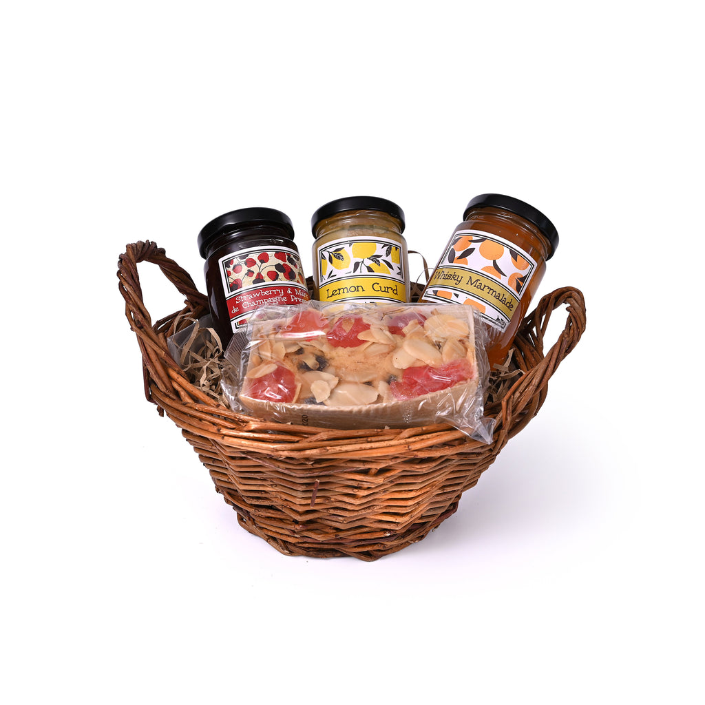 Bramble Gift Basket Preserves and Cake RNLI Shop