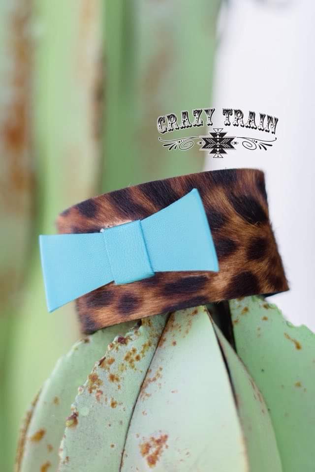CT-Leopard bow cuff