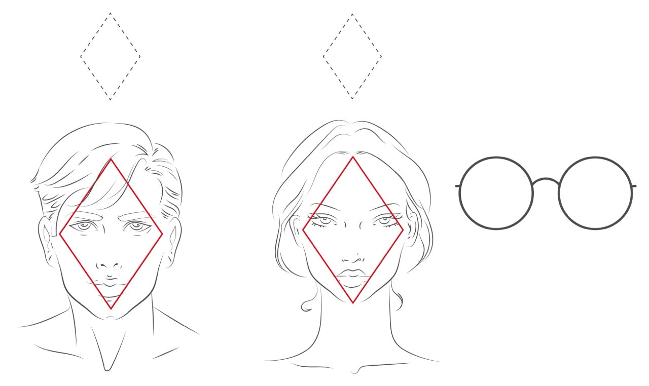Frames for Diamond Face Shape