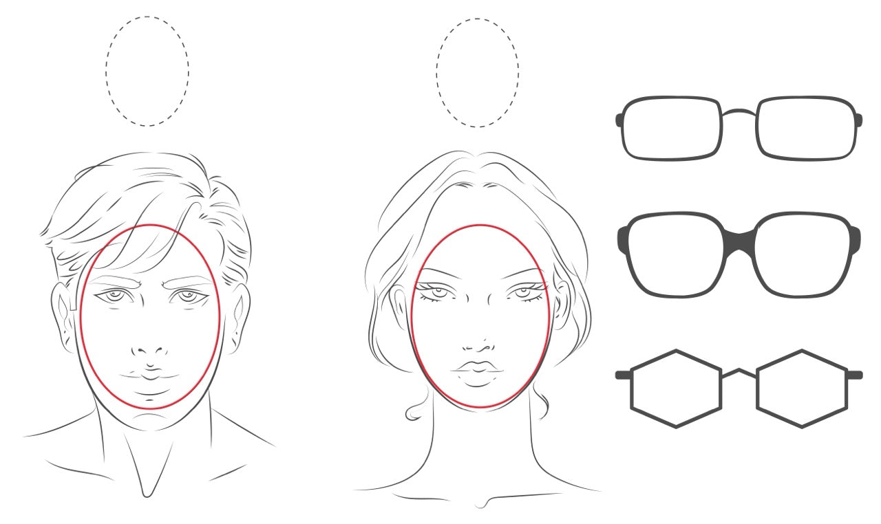 Frames for Oval Face Shape