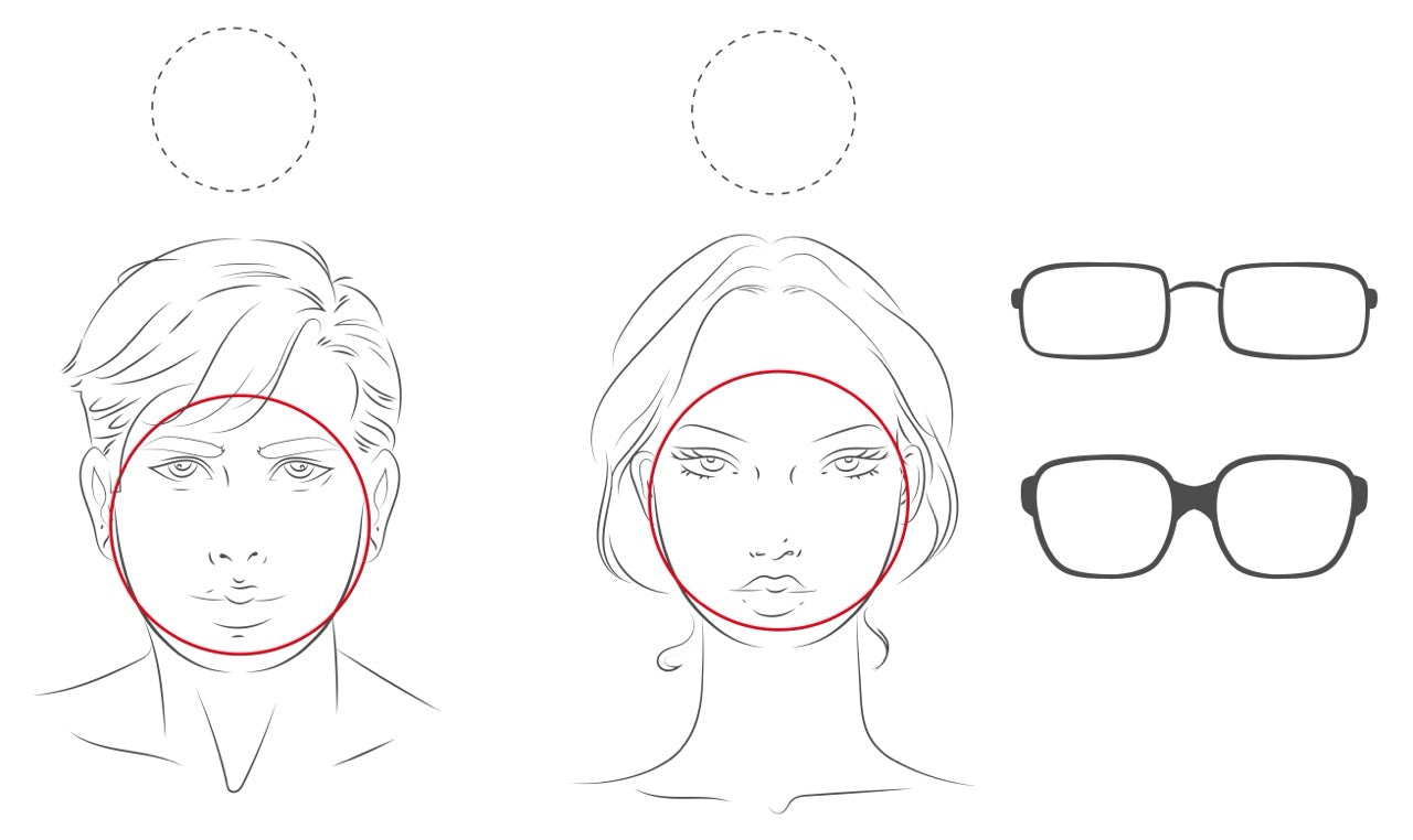 Frames for Round Face Shape