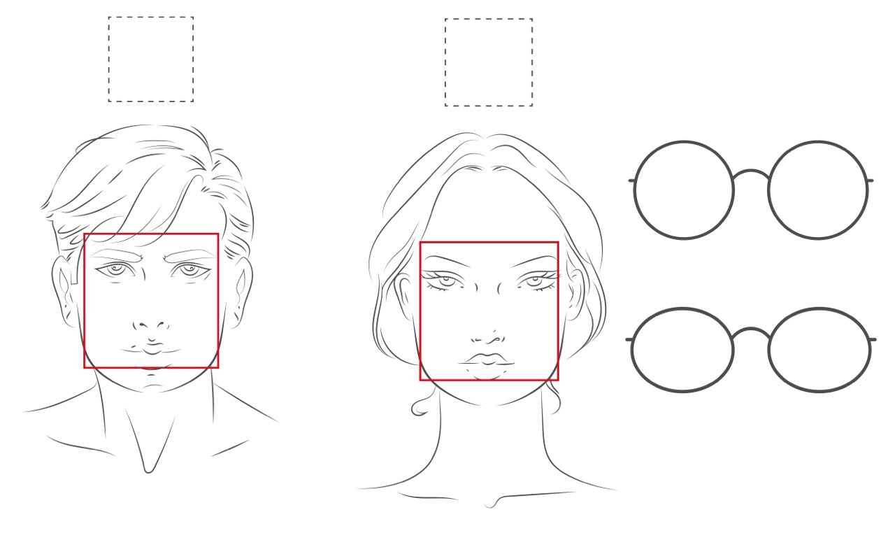 Frames for Square Face Shape