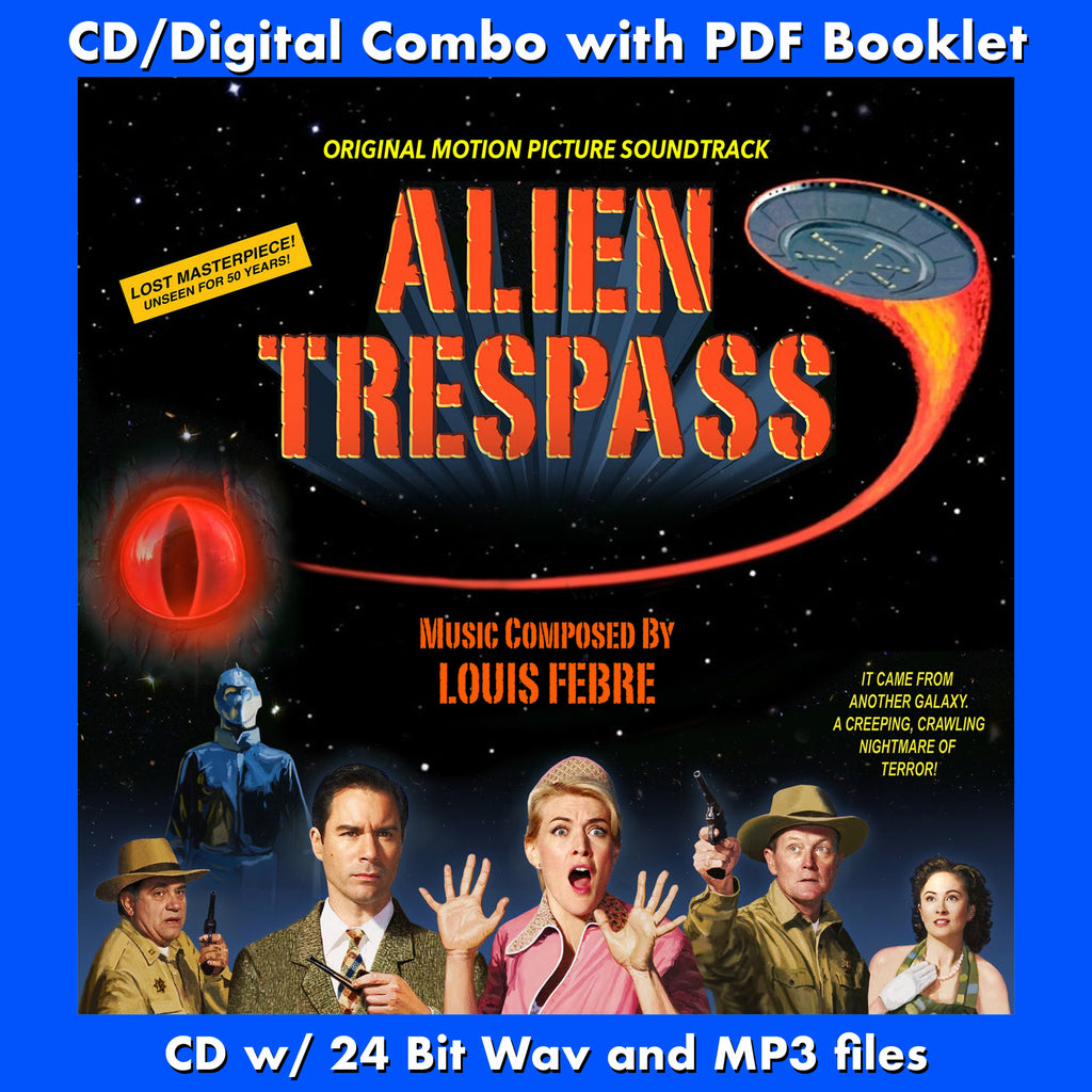 Alien Trespass Original Soundtrack By Louis Febre Cd Comes