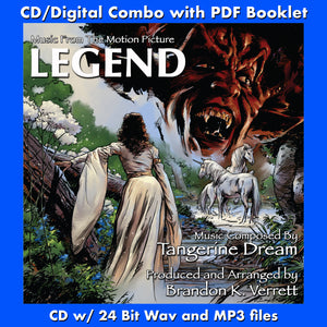 Legend Music From The Motion Picture Composed By Tangerine Dream