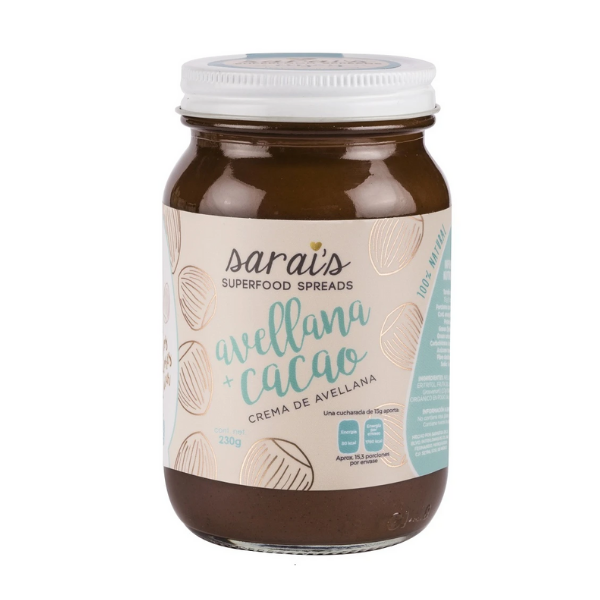 Sarais Spread - Crema de Avellana Cacao