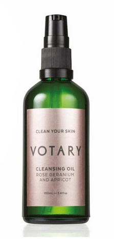 Votary Cleansing Oil - Rose Geranium and Apricot