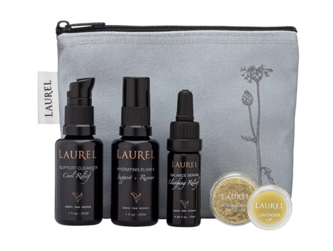 Laurel Skincare Balance + Support Travel Set