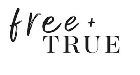 Free + True skincare logo