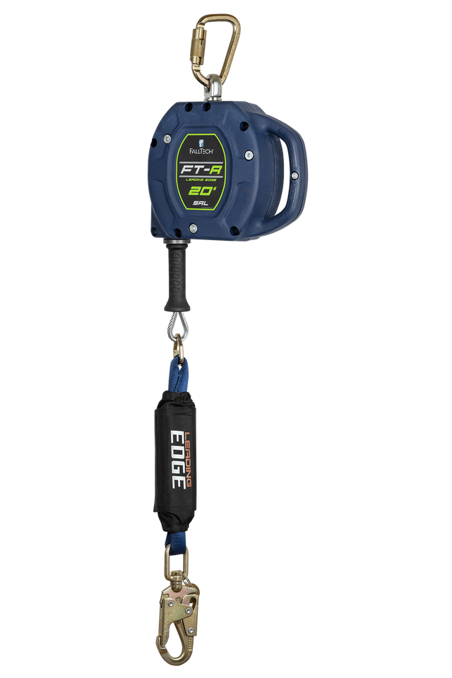 721560LE, Falltech Class 2 Leading Edge SRL with 60' Galvanized Steel Cable