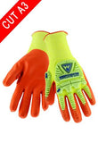 Impact Gloves - West Chester HVY710HSNFB Impact Gloves, Hi-Viz Nitrile Foam, 6 Pair