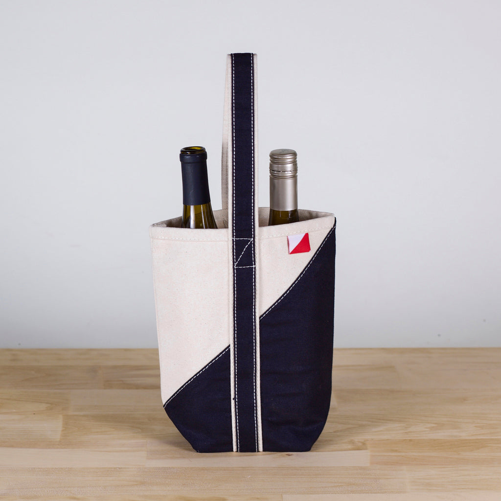 Carmel Single Bottle Wine Bag | ShoreBags