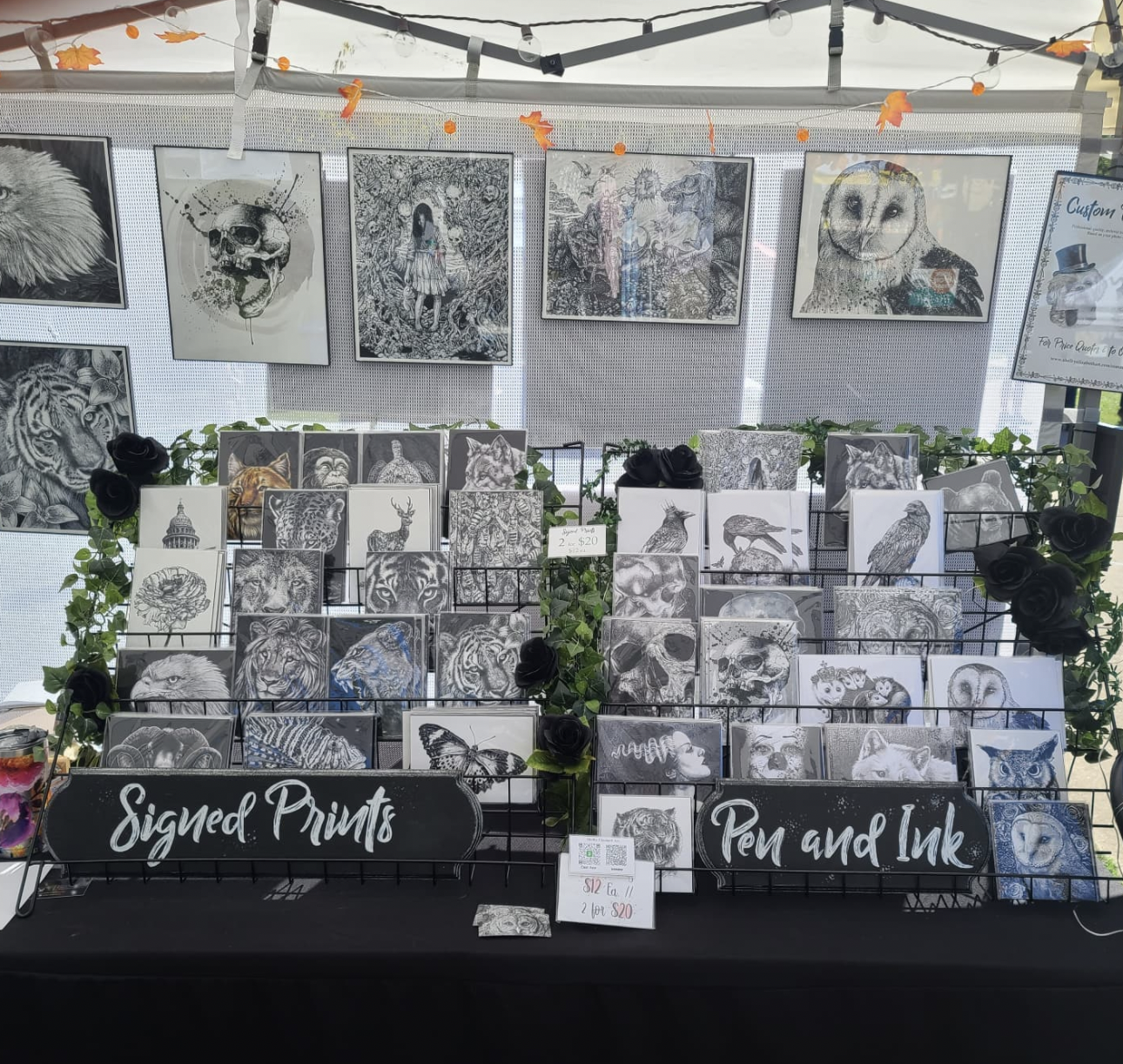 Shelby Boswell Art Booth