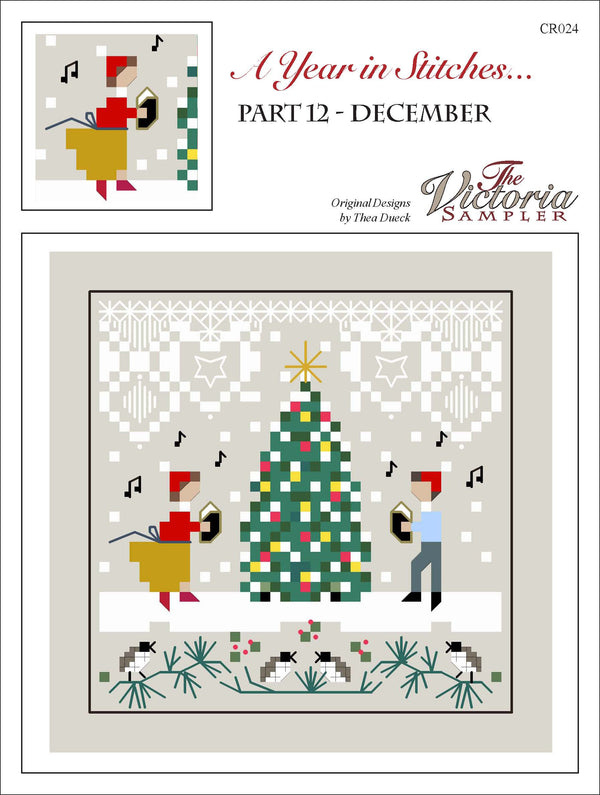 A Year In Stitches - All 12 Designs - PDF Downloadable Charts– The