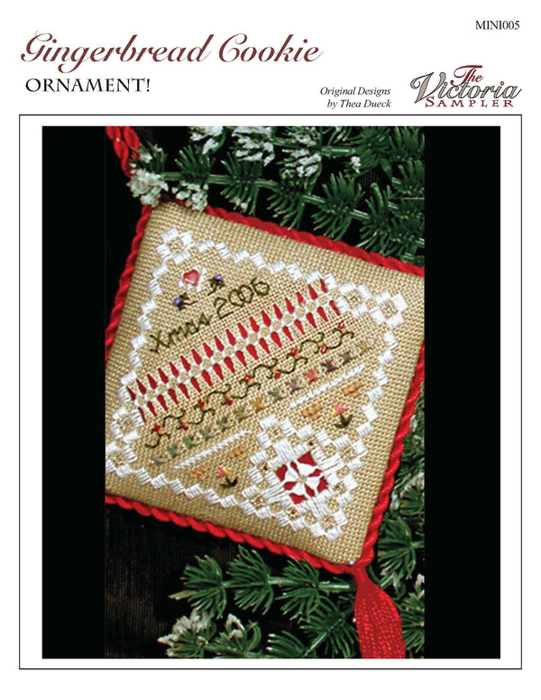 Gingerbread Scissors Keep Ornament - Downloadable PDF Chart– The Victoria  Sampler