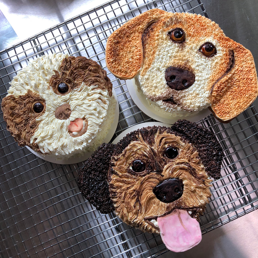 Spotted Dog Bakery: Custom Portrait Cake