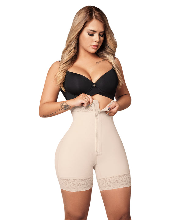 US$29.68-Women Shapewear Columbian Tummy Control Butt Lifter Body Shaper Faja  Underwear Hip Lift Pants With Straps Shaping Shorts-Description