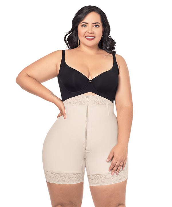 Fajas Colombianas Booty booster girl invisible fit short seamless yarns and  waistband faja fajas reductoras y moldeadoras-Shapewear & Fajas USA