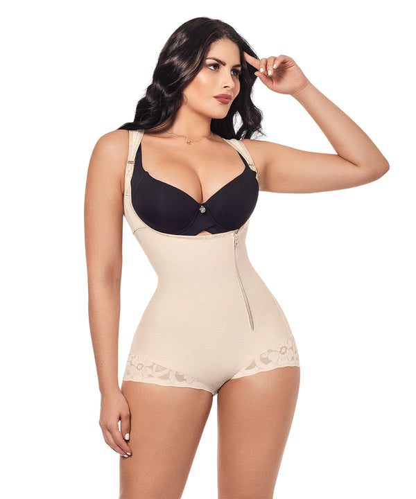 45% Spandex Compression Lace Ajustable Butt Lifter Tummy Control Waist  Trainer High Waisted Fajas Shapewear Body Shaper Shorts - China Body Shaper  Shorts and Shapewear Shorts price